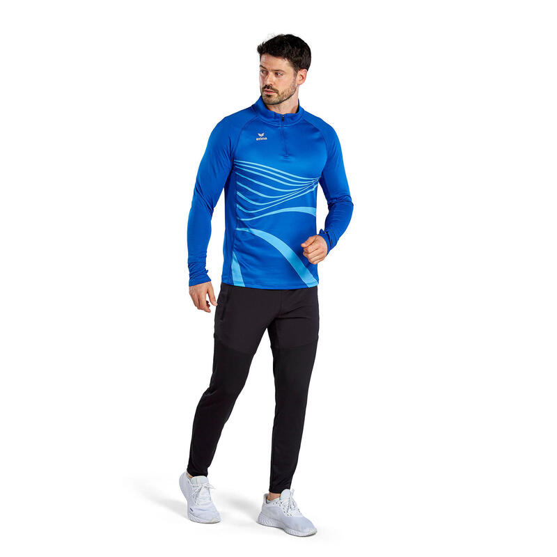 Tricou lung cu mânecă lungă Erima Racing Albastru
