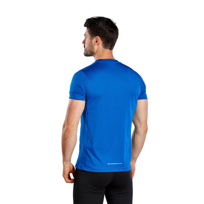 Tricou Erima Racing Albastru - trening, cu uscare rapidă
