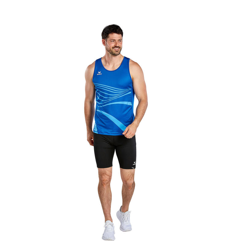 Erima Racing Singlet Blue