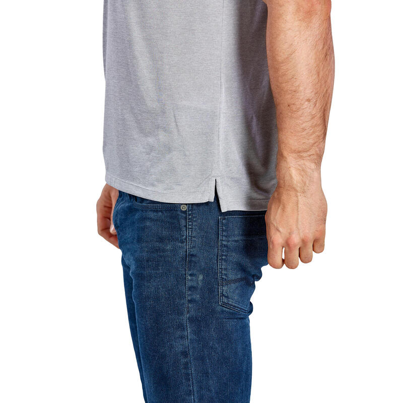 Tricou polo Erima Functional Gri