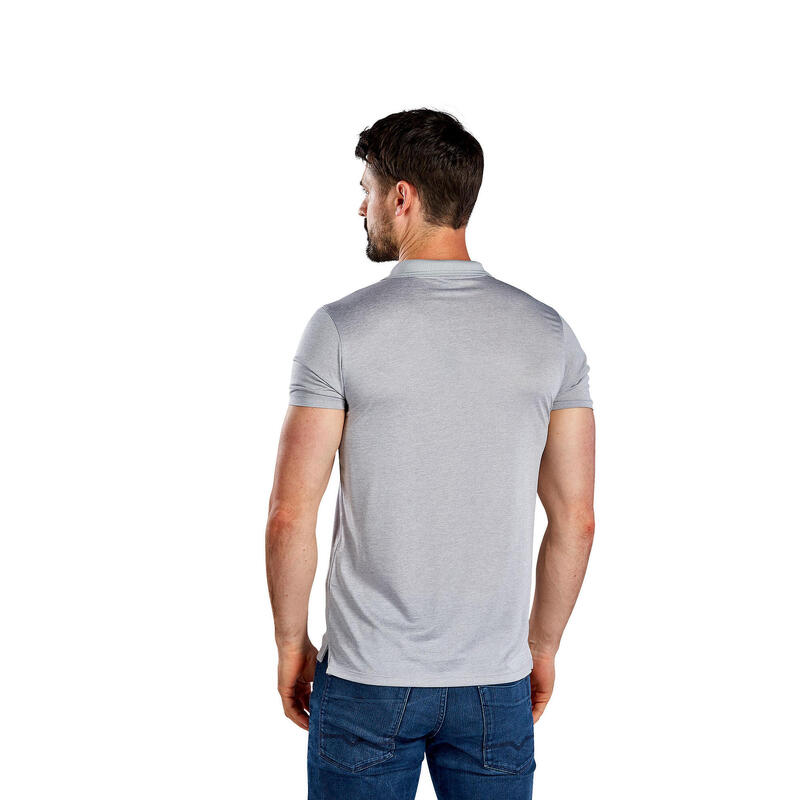 Tricou polo Erima Functional Gri