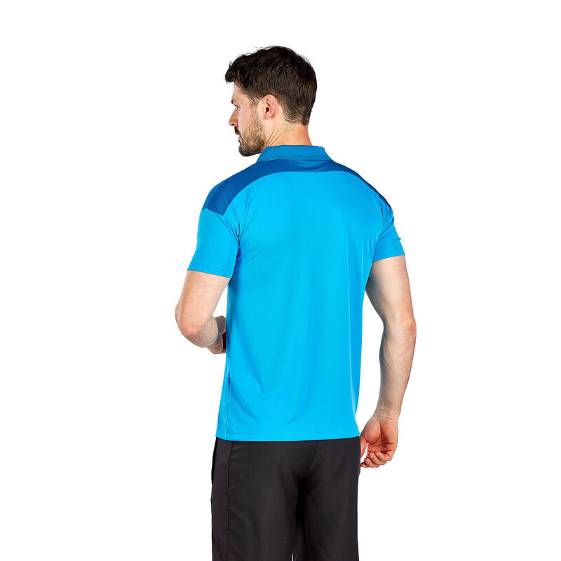 Tricou polo Erima Change By Erima Alb - uşor, uscare rapidă, mâneci scurte