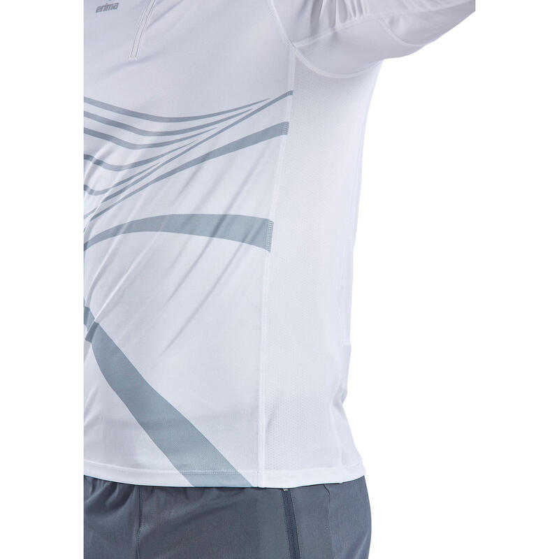 Tricou mânecă lungă Erima Racing alb