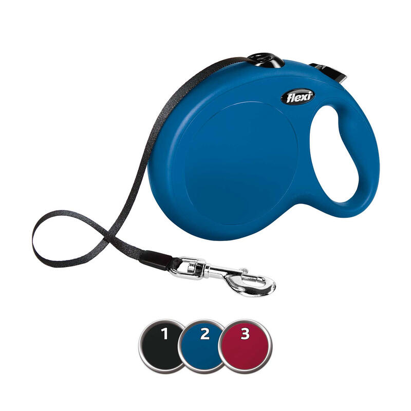 flexi New CLASSIC Cinta para perros Trixie Azul