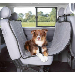 Funda asiento coche para perros Trixie, 1.45 × 1.60 cm, negra – Shopavia