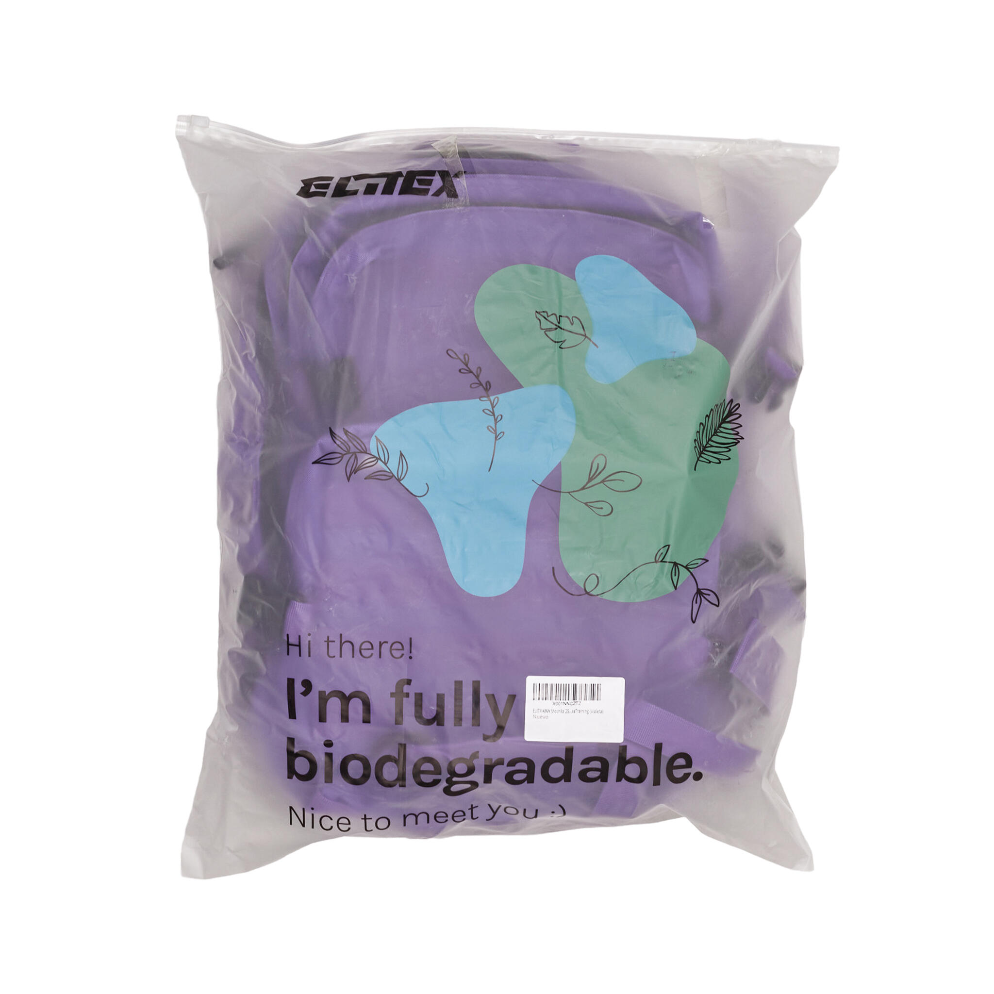 Sac à Dos Elitex Violet 25L Cabine Entraînement Imperméable 7/8