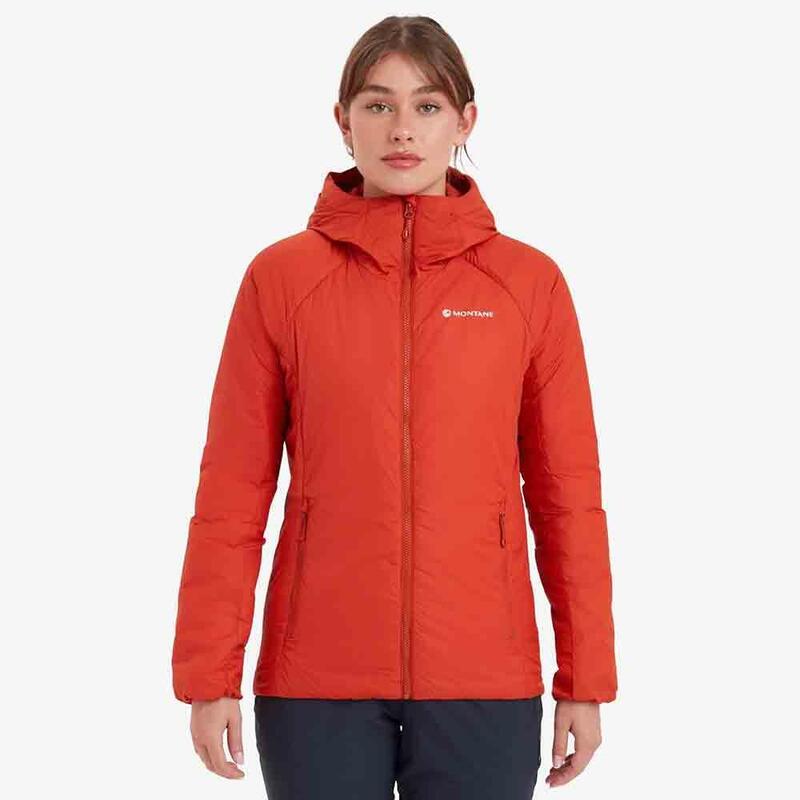 Respond Hoodie Women's Warm Jacket - Red