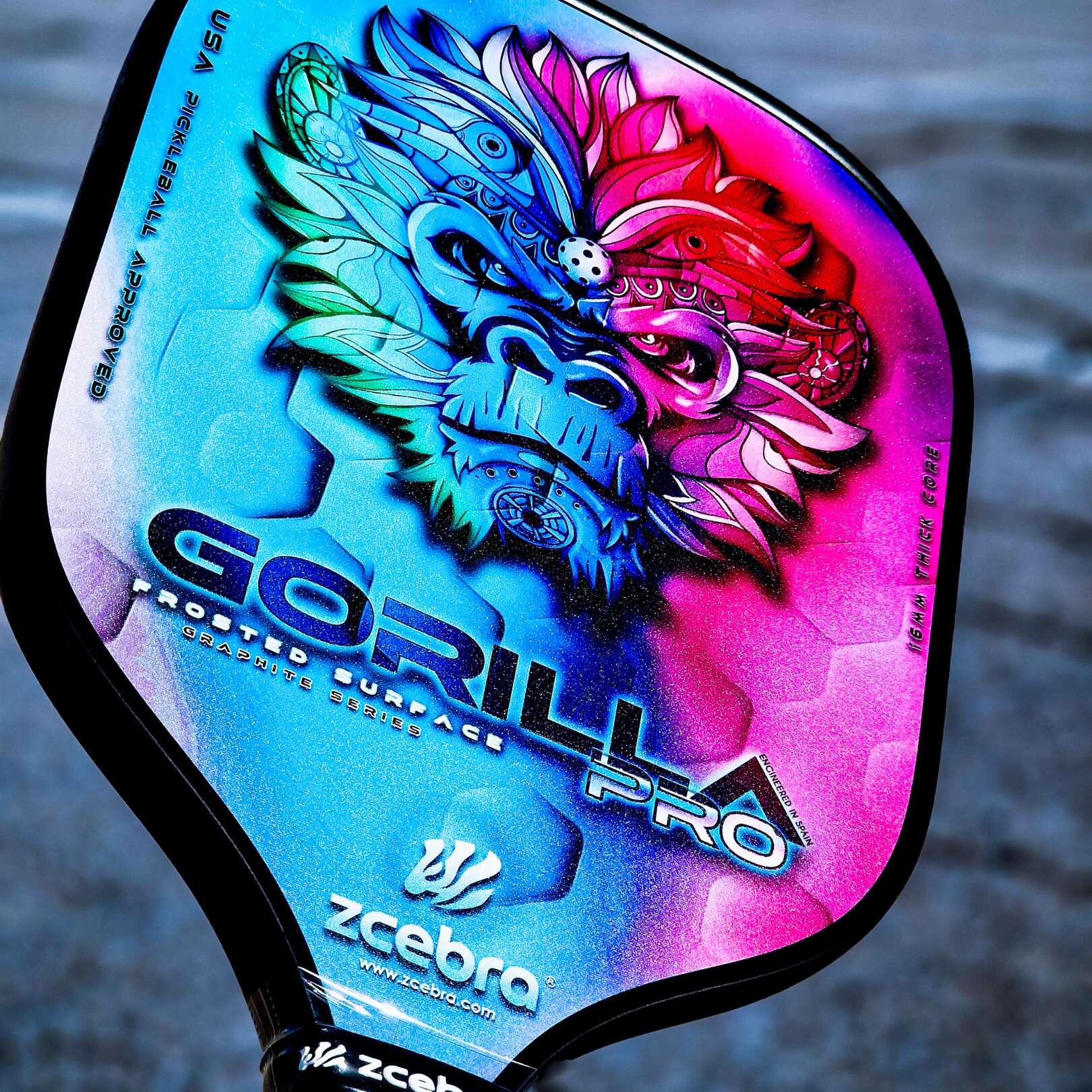 Pala de Pickleball Zcebra Gorilla Pro Pure Carbon 6/7