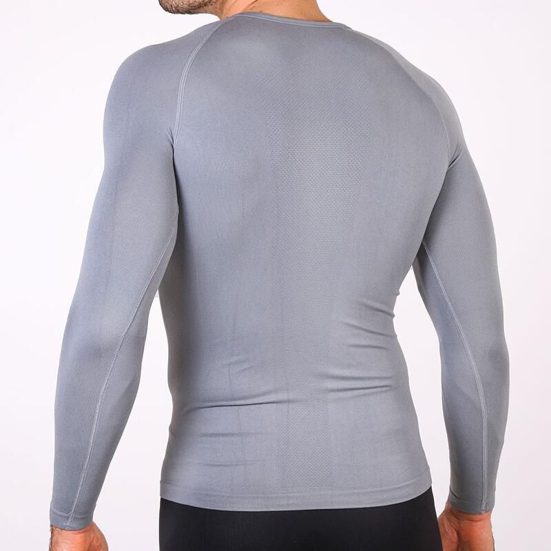 Camiseta Interior Térmica Cuello bajo Adulto Ho Soccer Gris