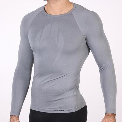 Maglia termica adulti Collo basso Ho Soccer Grigio