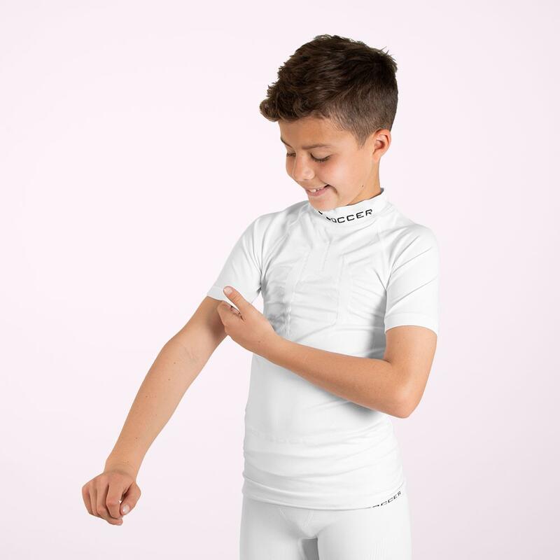 Maglia termica bambino maniche corte Ho Soccer Blanca