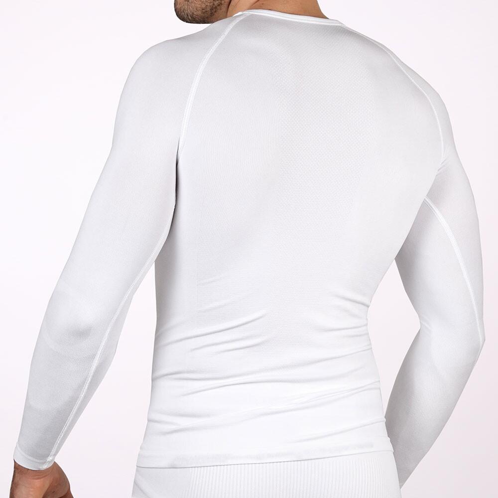Maglia termica adulti Collo basso Ho Soccer Blanca 2/4