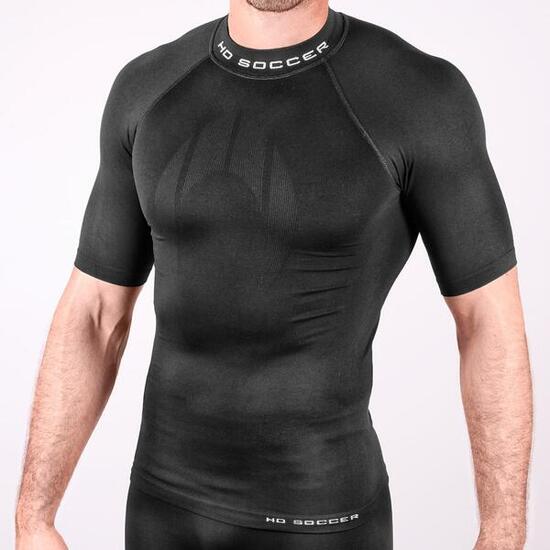 Maglia termica adulti a maniche corte Ho Soccer Nero