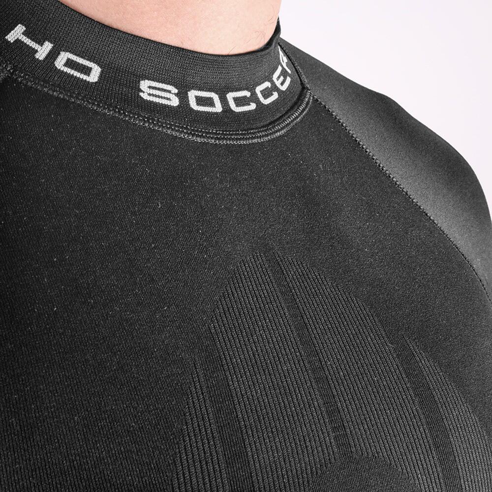 Maglia termica adulti a maniche corte Ho Soccer Nero 2/3