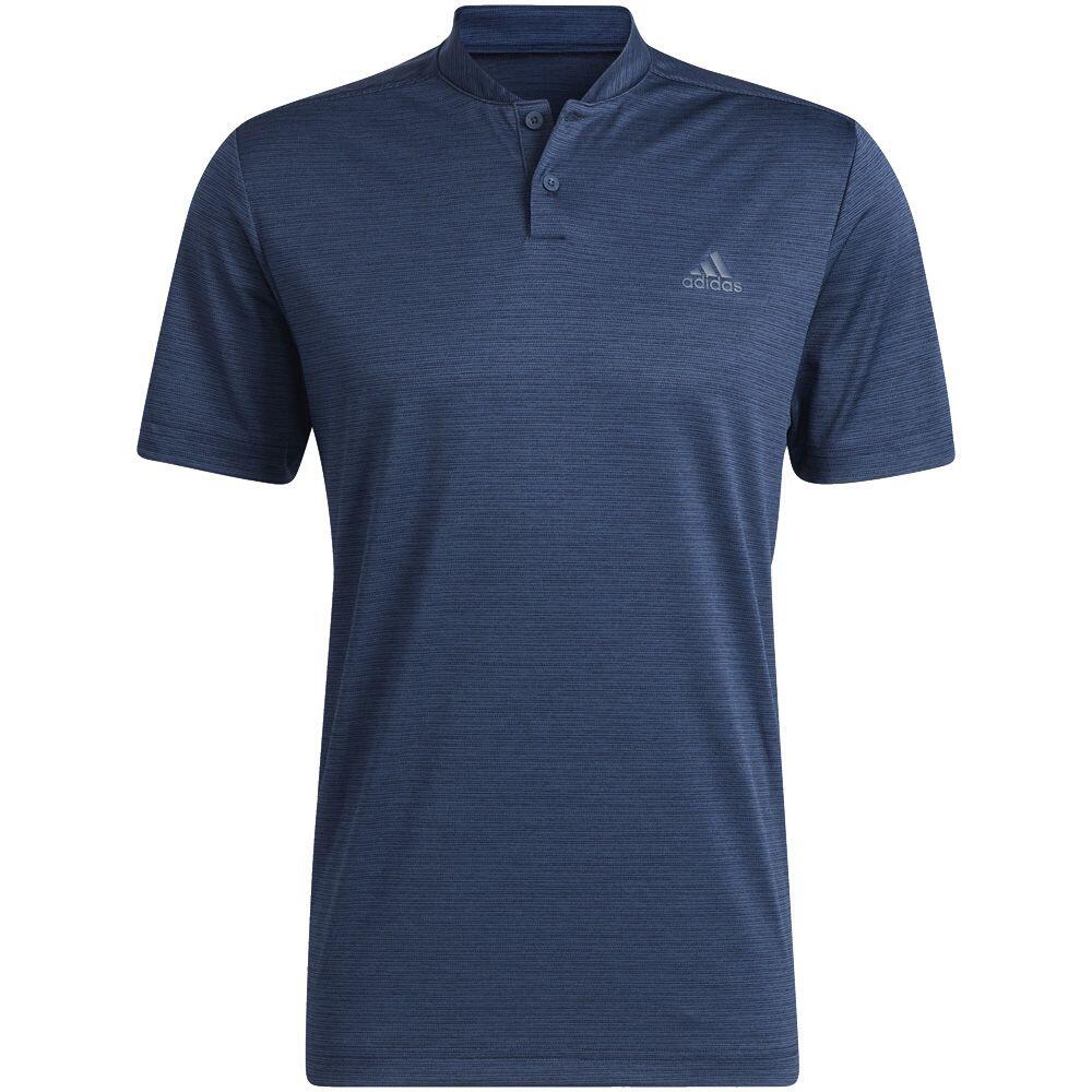 ADIDAS Adidas Texture Stripe Polo - Collegiate Navy/Crew Navy