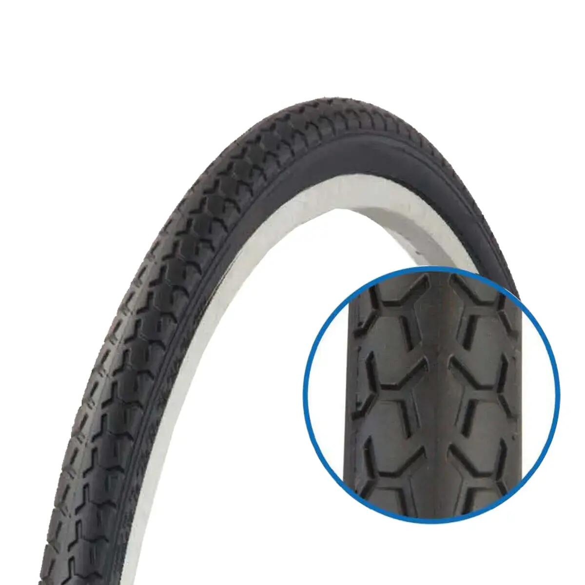 Anvelopa Bicicleta Colinelli ZY-008 - 27 x 1-3/8 Inch, Negru 2/2