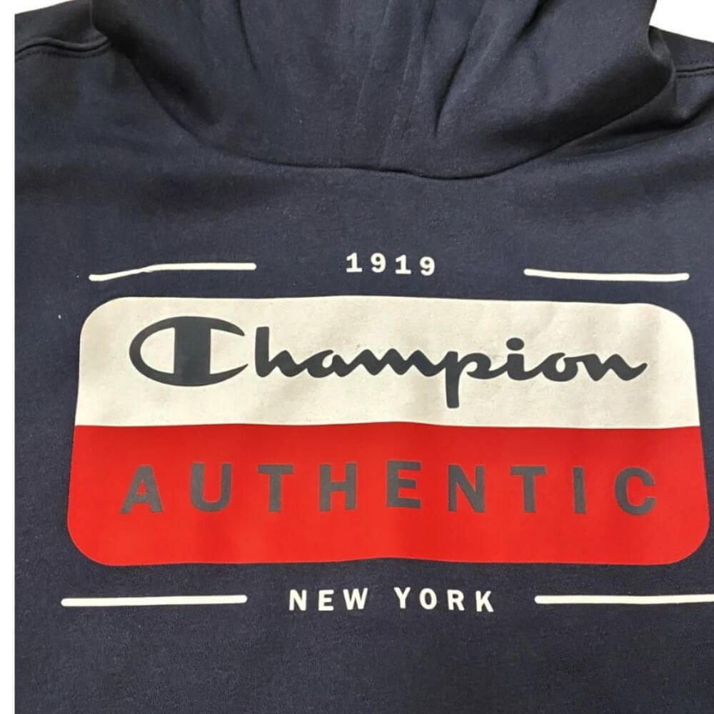 Felpa con cappuccio Champion modello 306512-NNY per ragazzi 3/3