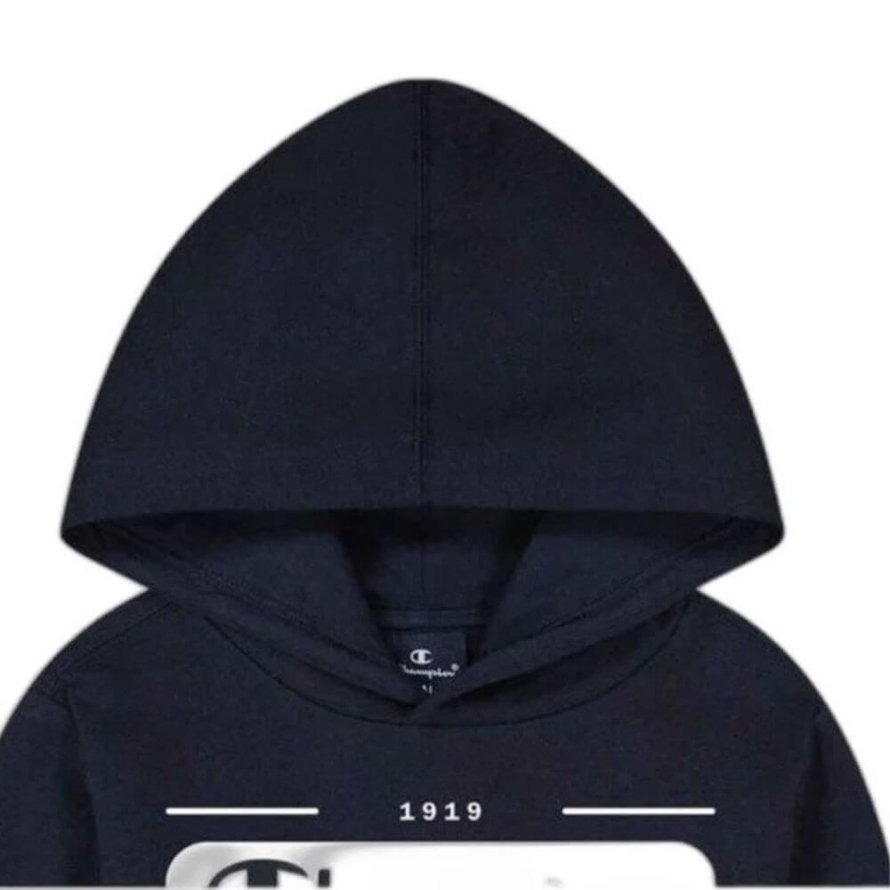 Felpa con cappuccio Champion modello 306512-NNY per ragazzi 2/3