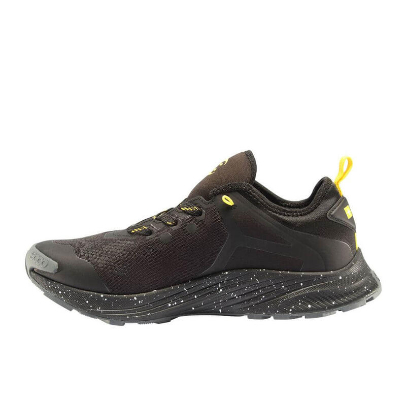 Zapatillas Trail Running +8000 TIGOR 23 I. Negro/amarillo.