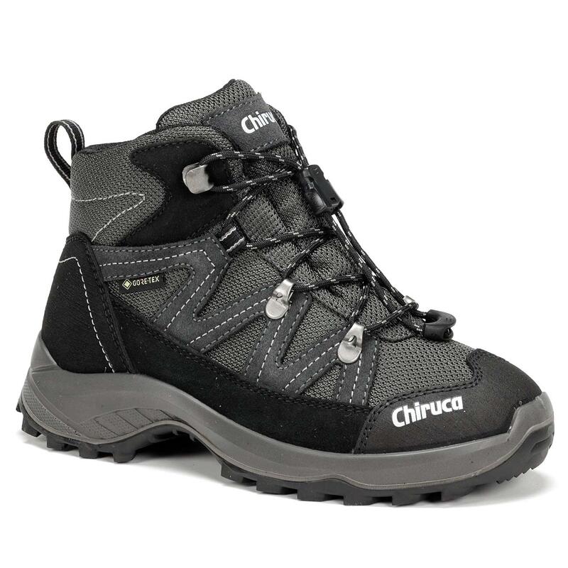 Botas de montaña y trekking Niño Chiruca Troll 13 Gore-Tex Negro