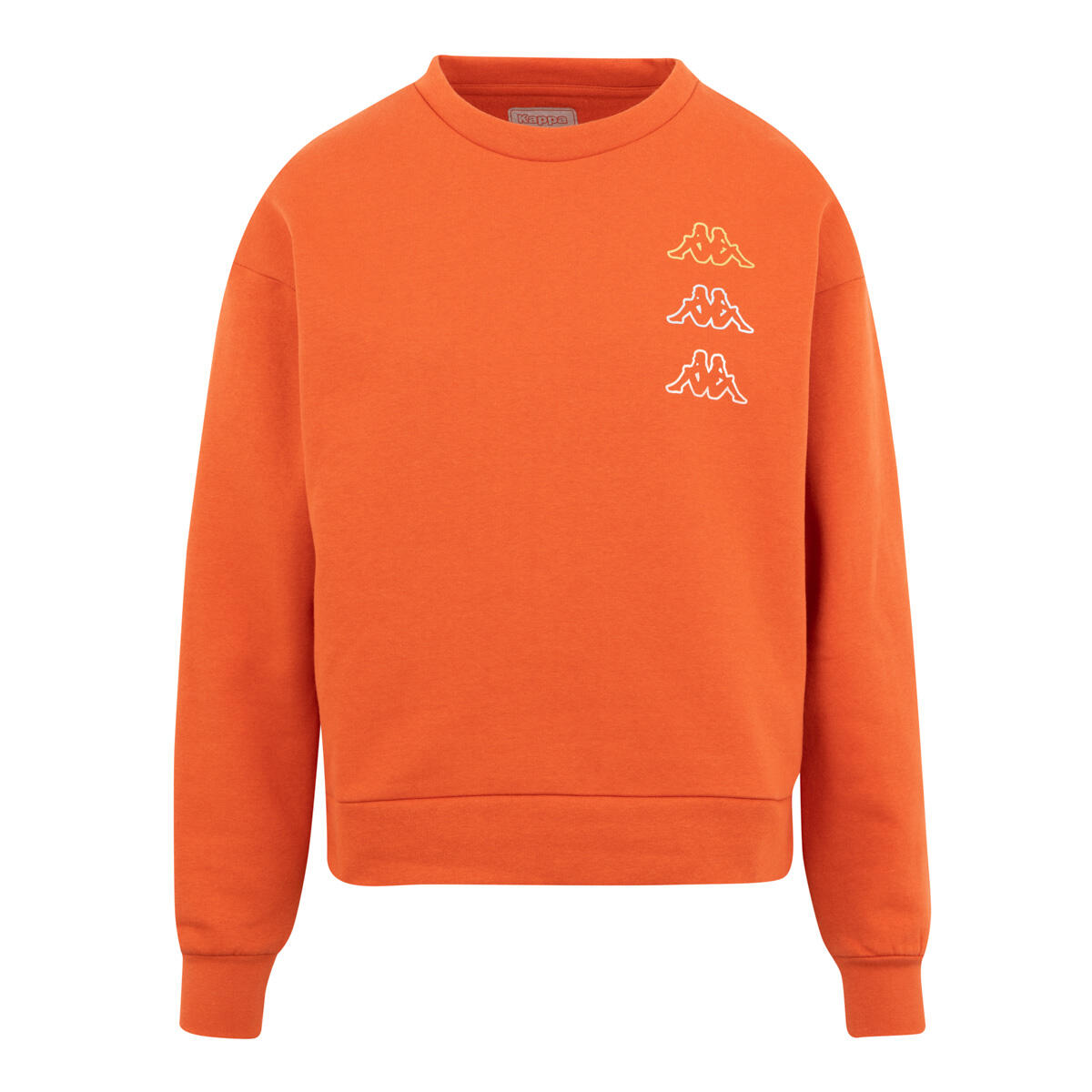 Felpa kappa arancione hotsell