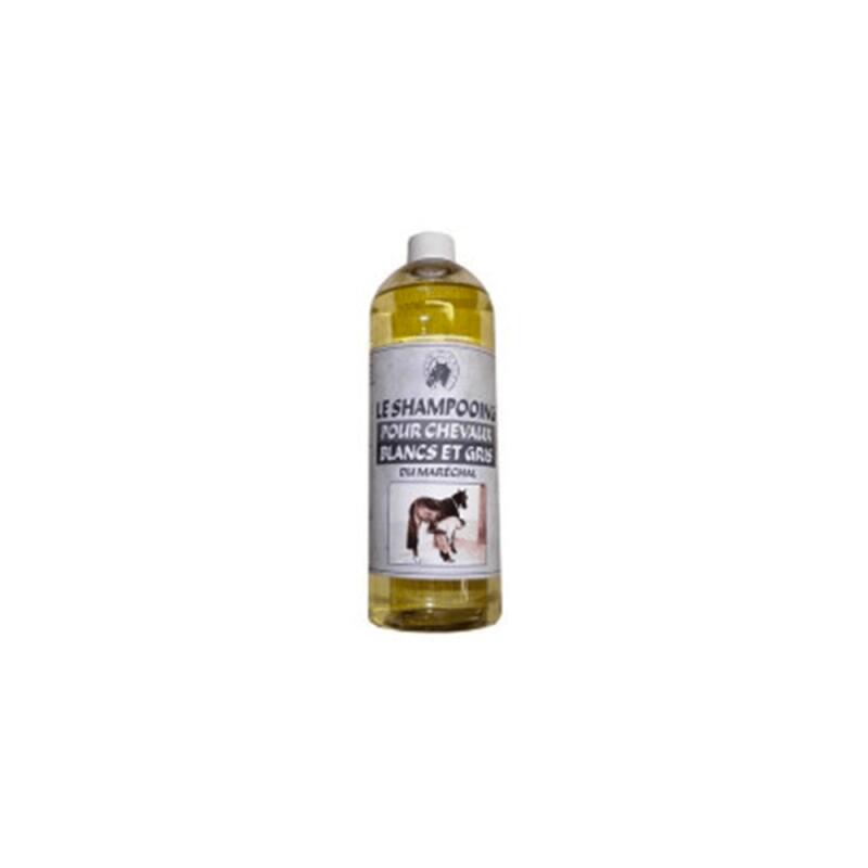 Shampoing pour Chevaux Blancs et Gris