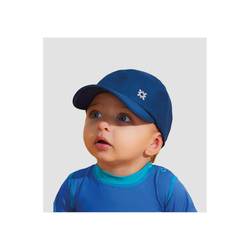 Casquette Adidas bleu orange bébé garçon 06-12 mois - TBE