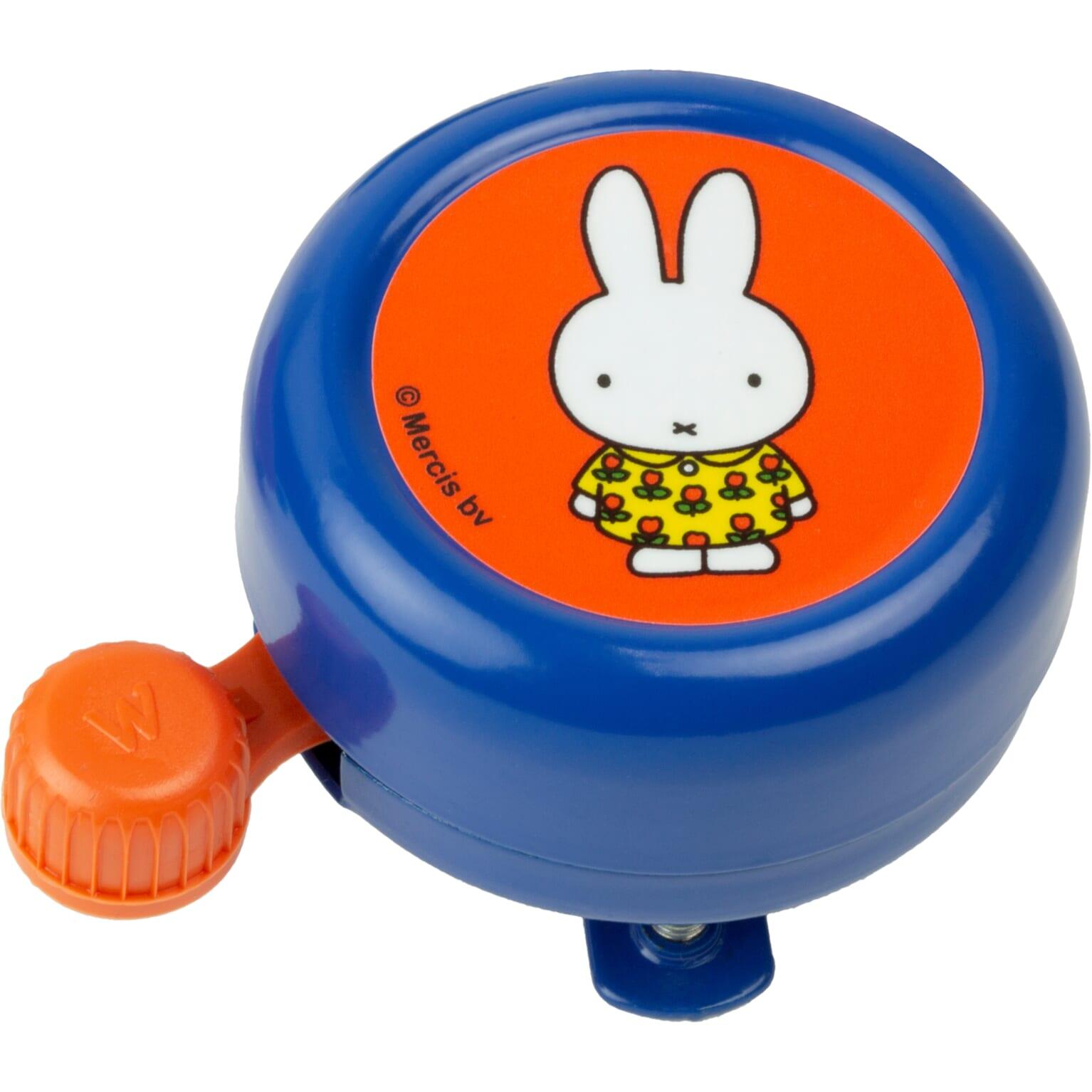 Widek - Widek Kinderbel Miffy Avec Robe De Fleur Bleu Sur Carte - Sonnette - Bleu - Taille Unique - Decathlon