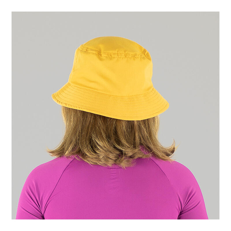 Cappello alla pescatore Basic Kids Amarelo Fluor Upf50+
