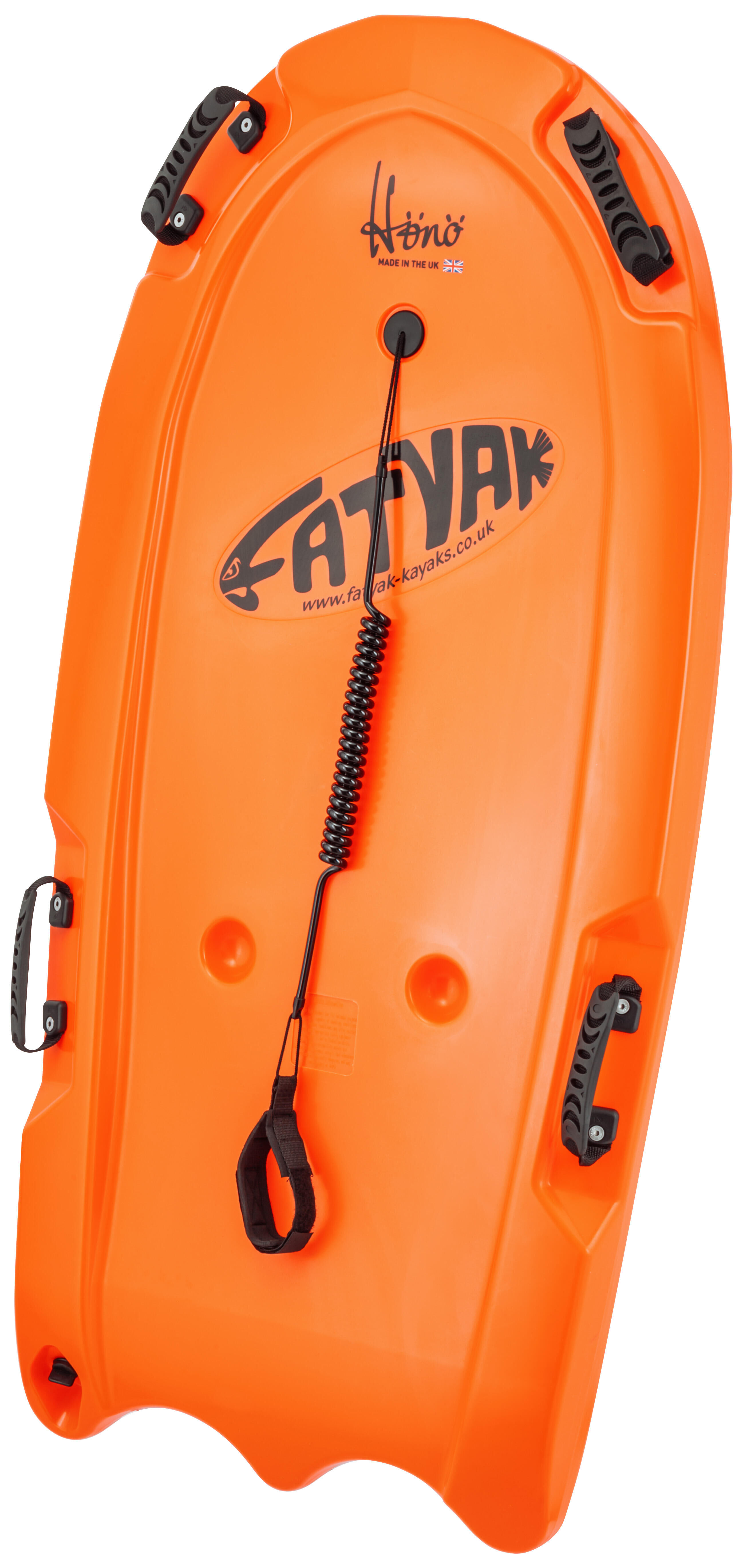 FATYAK HONO MULTIPURPOSE PLASTIC BODYBOARD / SLEDGE - ORANGE