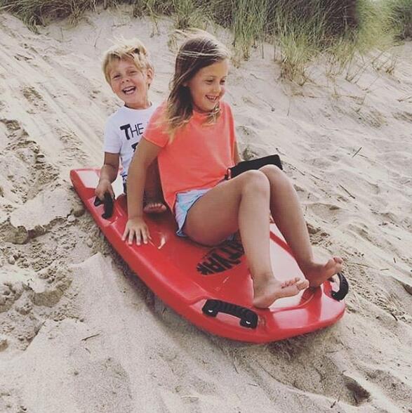 HONO MULTIPURPOSE PLASTIC BODYBOARD / SLEDGE - BLUE | Decathlon