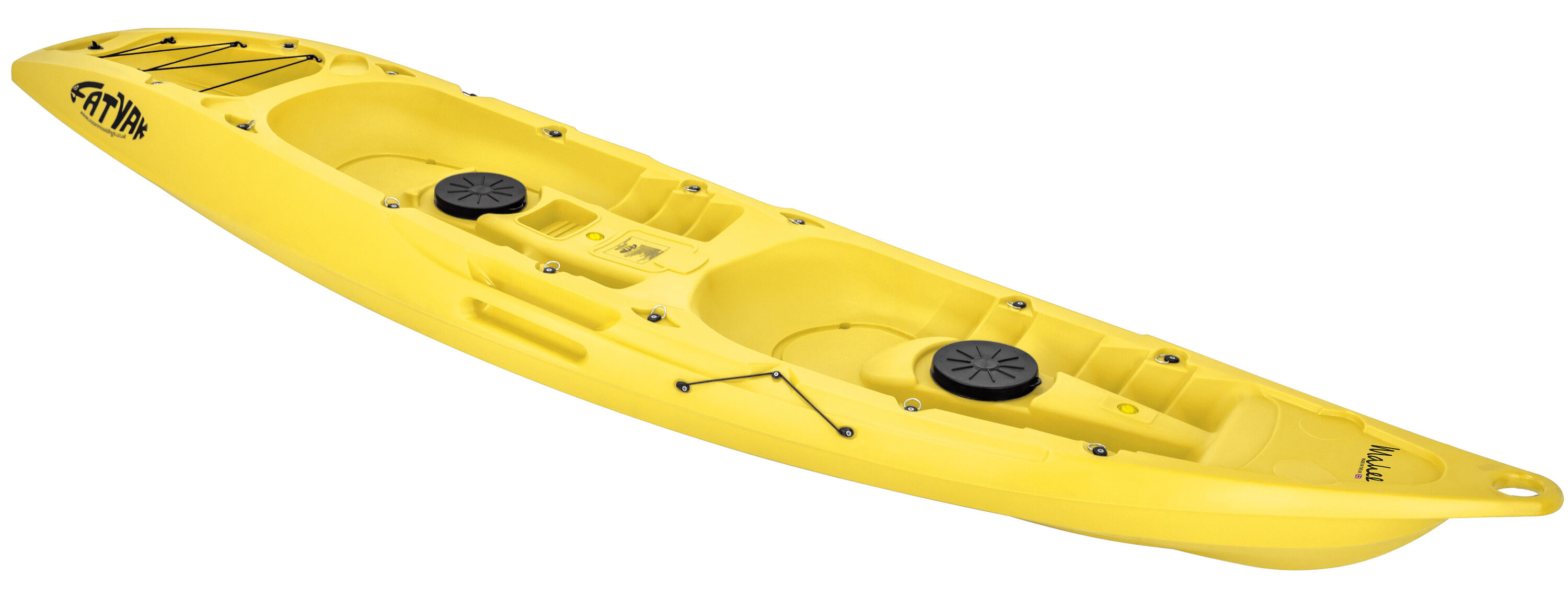 FATYAK MAHEE 2-PERSON RIGID KAYAK - YELLOW