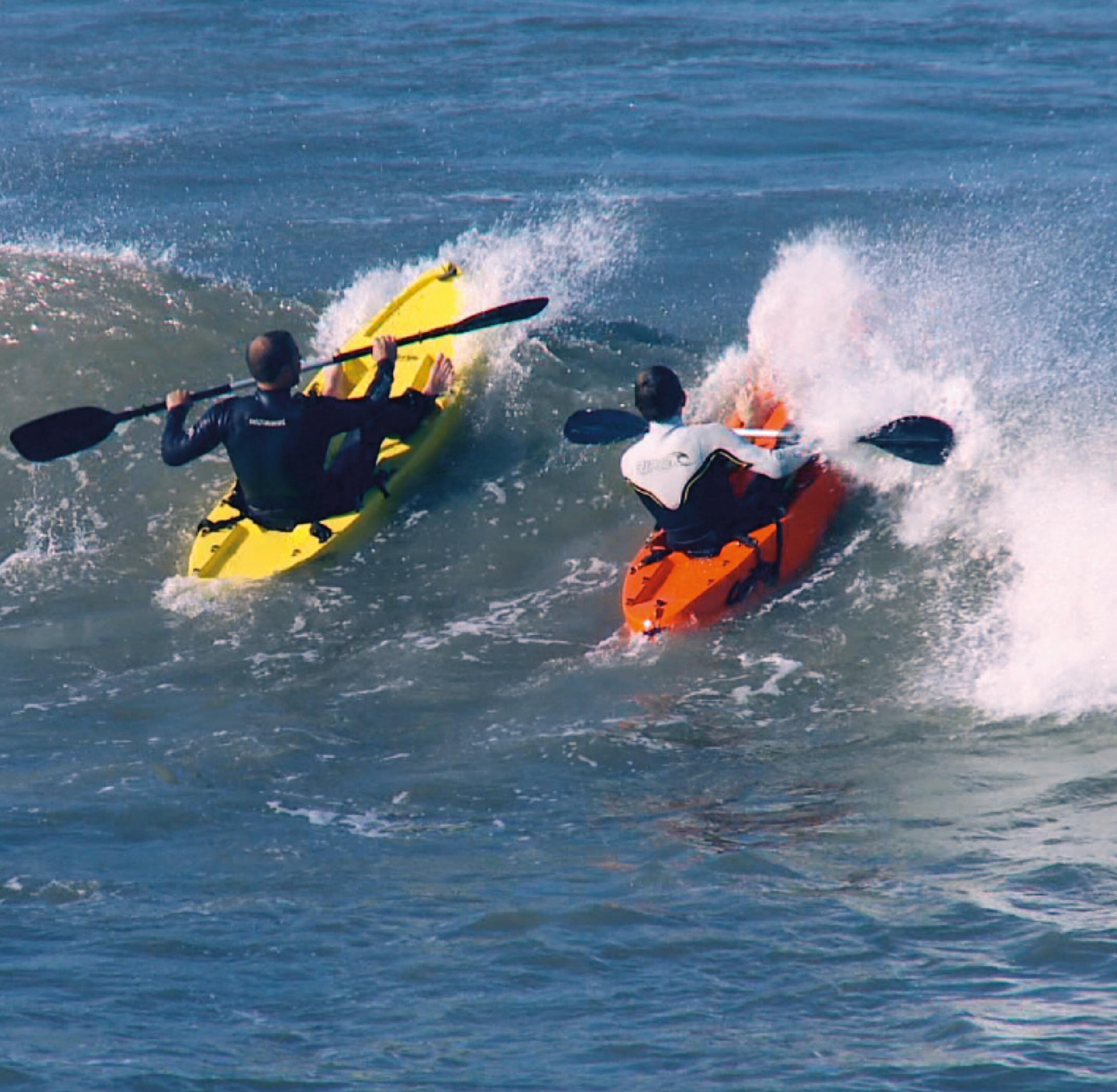 SURF 1-PERSON RIGID KAYAK - YELLOW 6/7