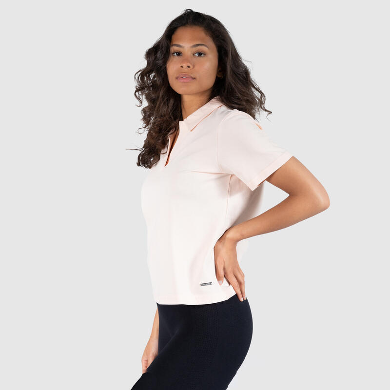 Damen Poloshirt Shay Aprikose für Sport & Freizeit