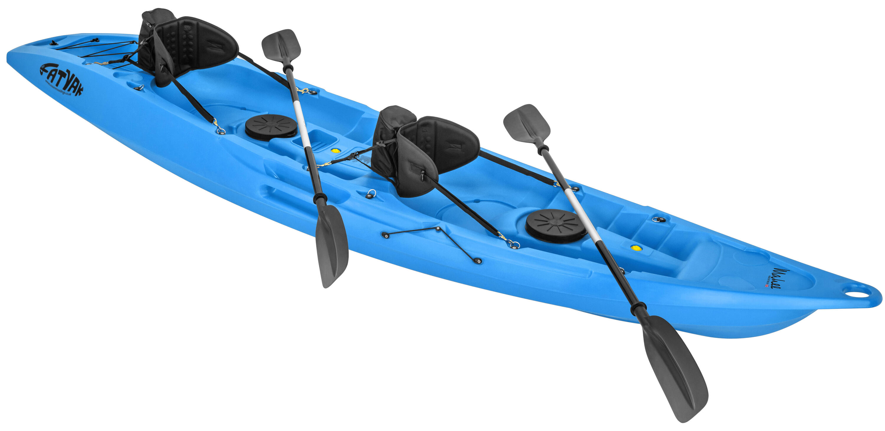 MAHEE 2-PERSON RIGID KAYAK PACKAGE - BLUE 1/7