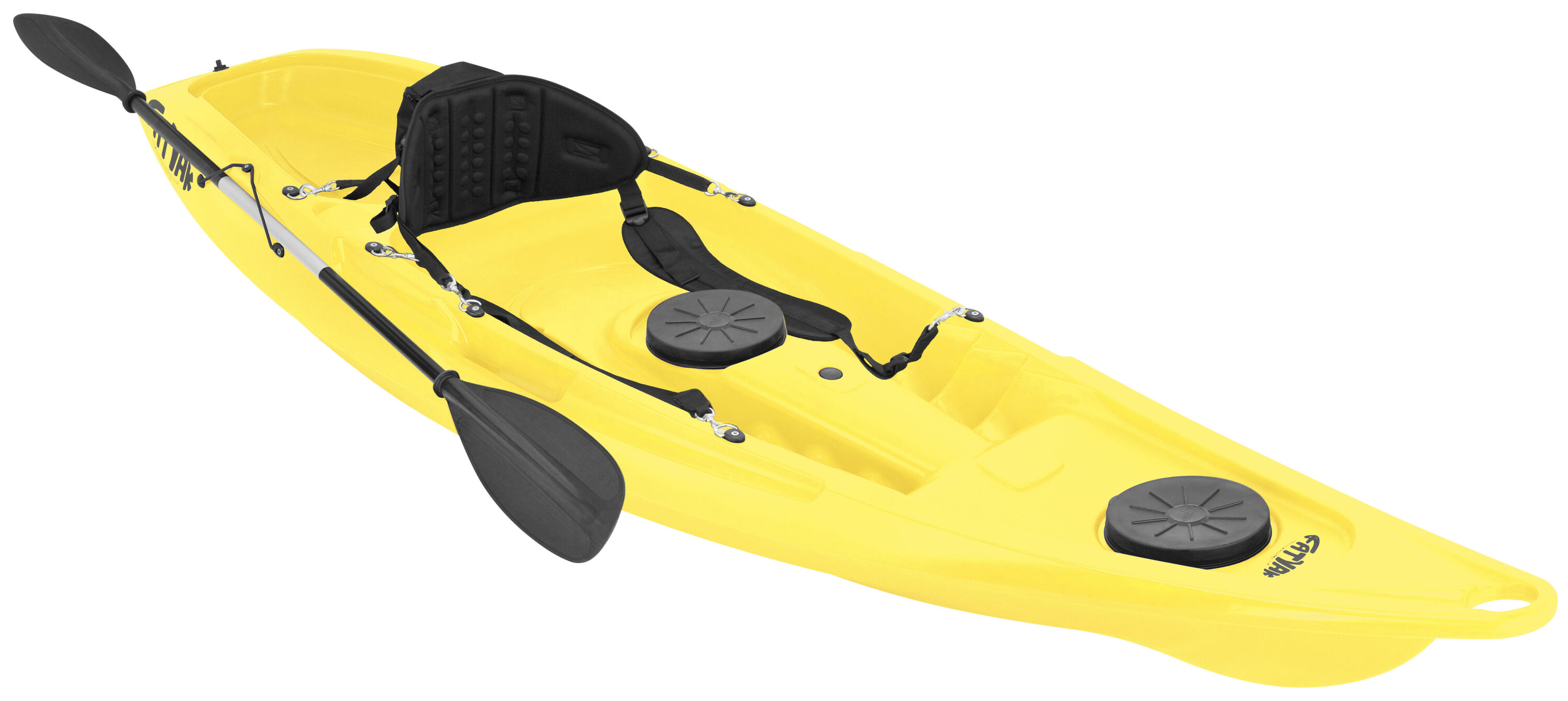 FATYAK KAAFU 1-PERSON RIGID KAYAK PACKAGE - YELLOW