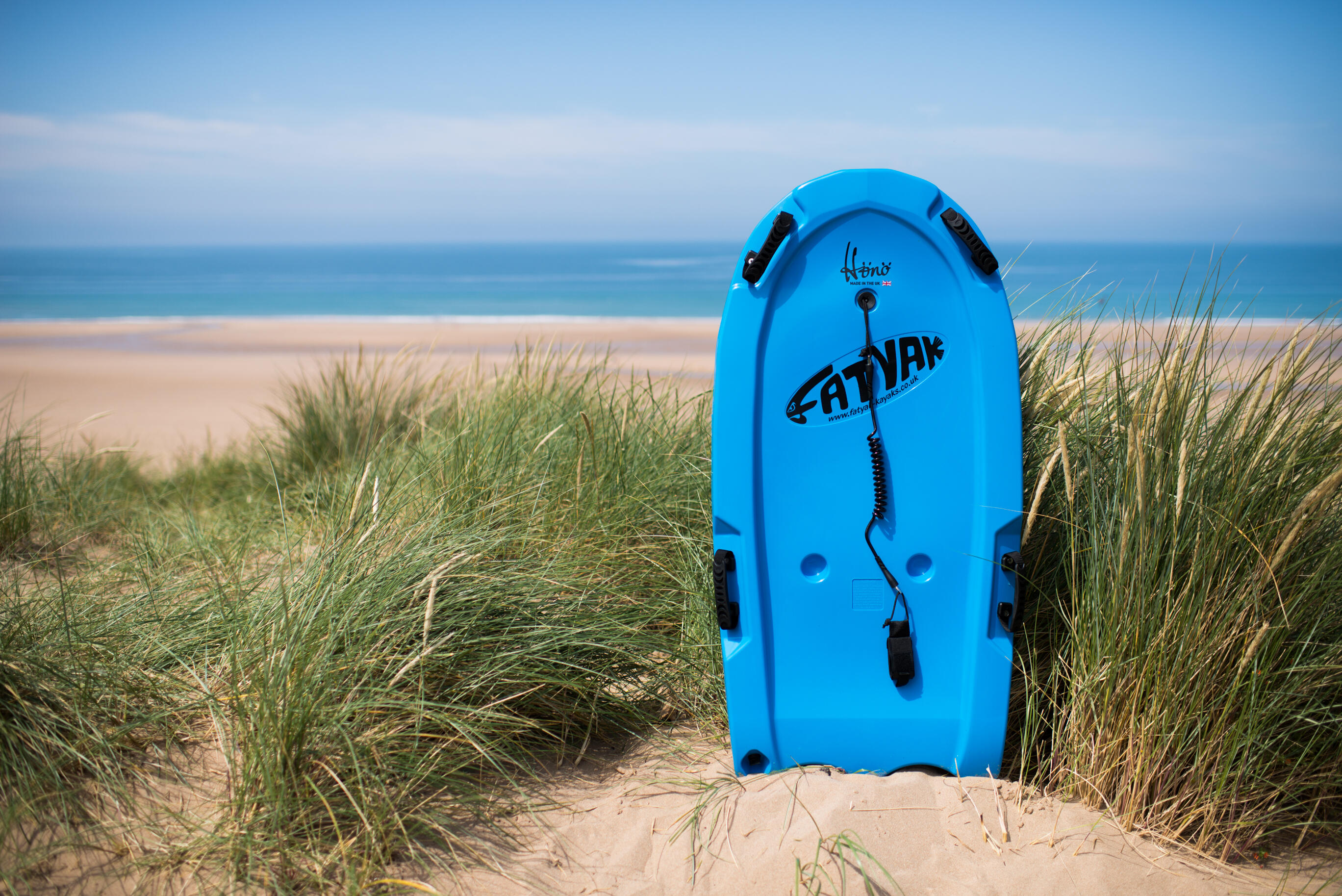 HONO MULTIPURPOSE PLASTIC BODYBOARD / SLEDGE - BLUE 4/8