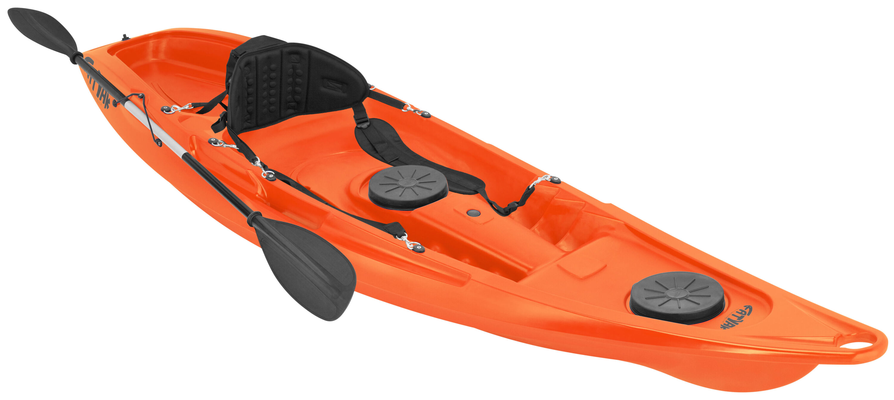 FATYAK KAAFU 1-PERSON RIGID KAYAK PACKAGE - ORANGE