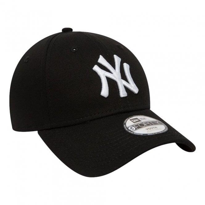 New Era NY Yankees Essential Kids 9 Forty Cap - Black - Child 3/4