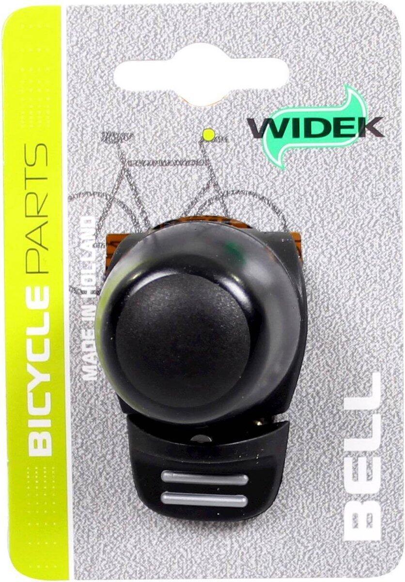 Campanello mini Widek Compact II, nero su cartoncino. 2/4
