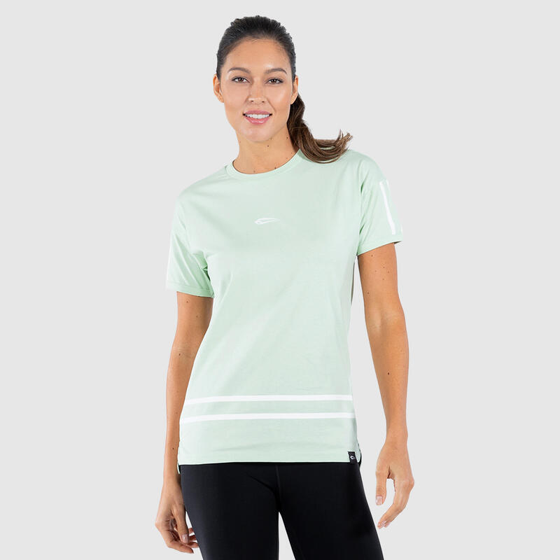Damen T-Shirt Smart Grün für Sport & Freizeit
