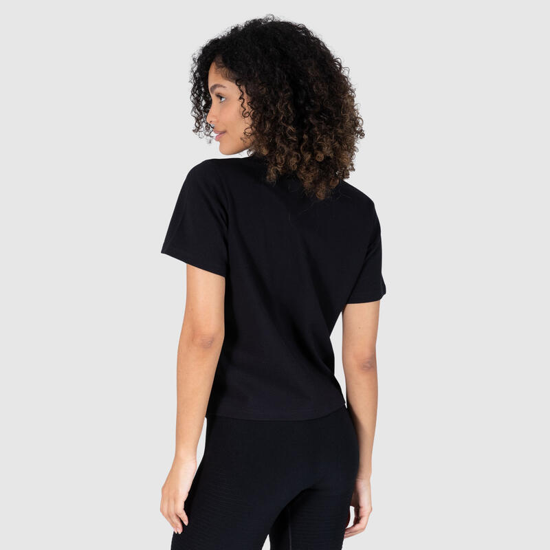 Damen Poloshirt Shay Schwarz für Sport & Freizeit
