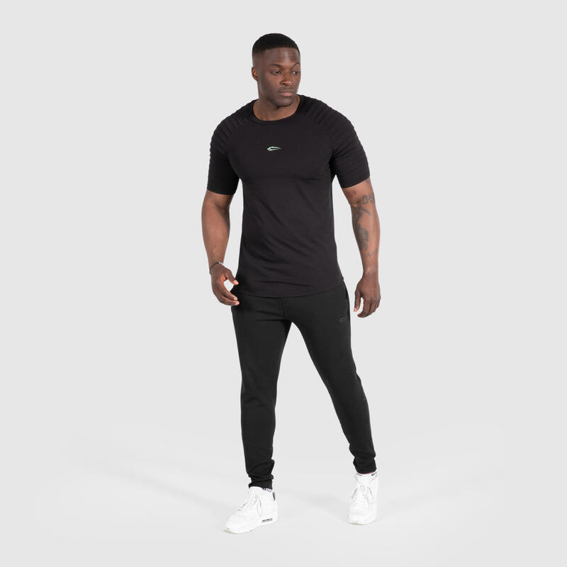 Herren T-Shirt Ripplez Schwarz für Sport & Freizeit