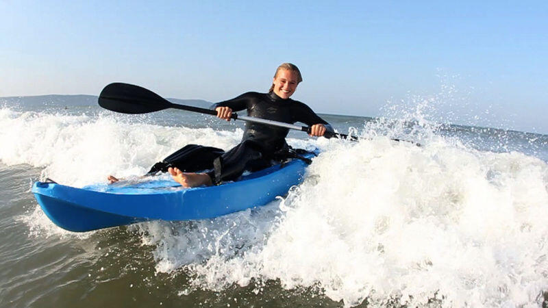 SURF 1-PERSON RIGID KAYAK - YELLOW 5/7