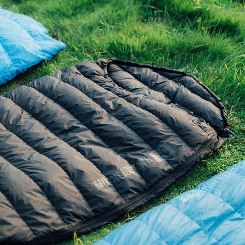 MOONLIGHT 5 ℃ Water Proof Ultralight Down Sleeping Bag - Black