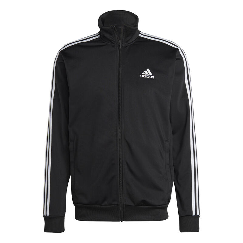 Chándal Basic 3-Stripes Tricot Talla S Negro - IC6747