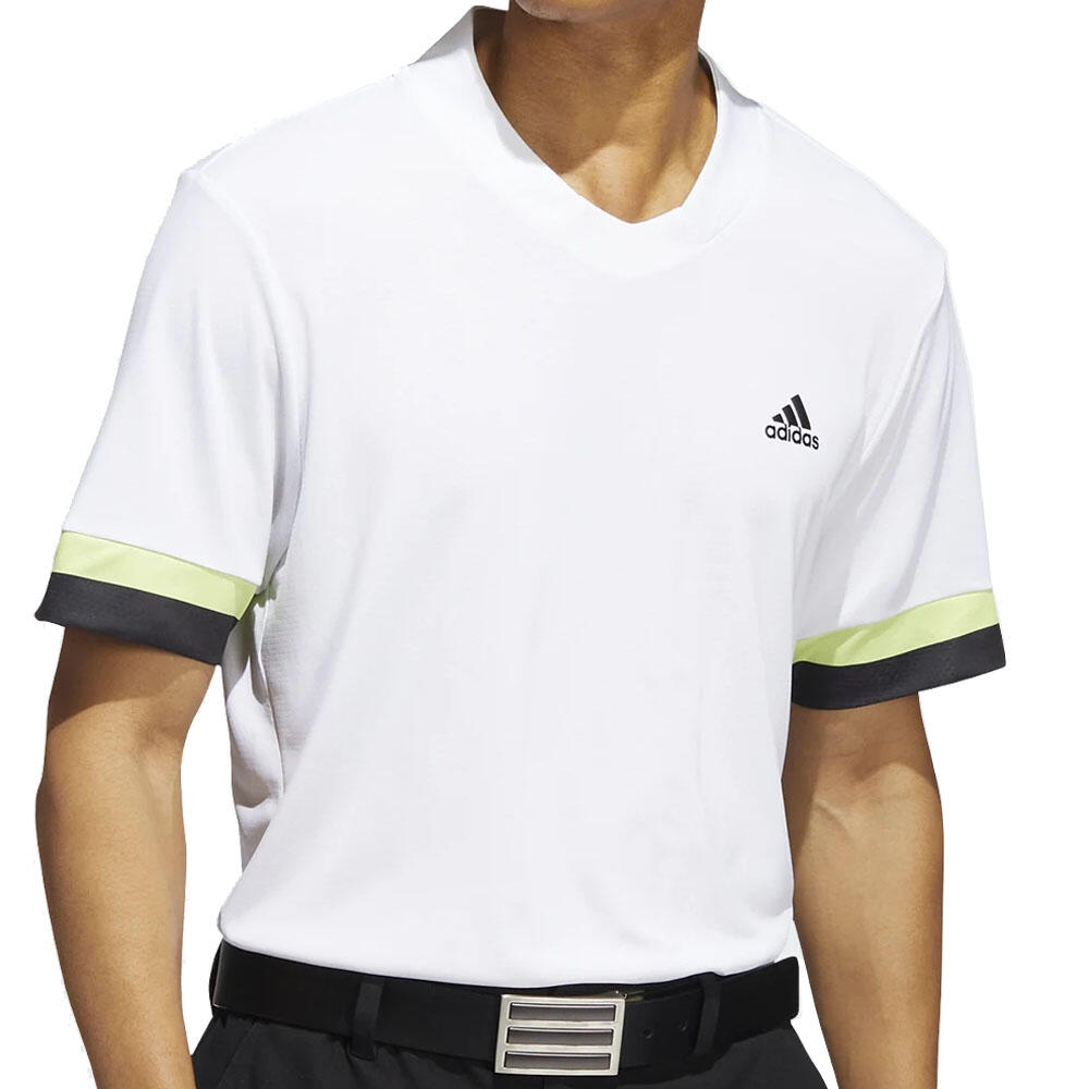 ADIDAS Adidas Heat Ready Solid P Polo Shirt - White