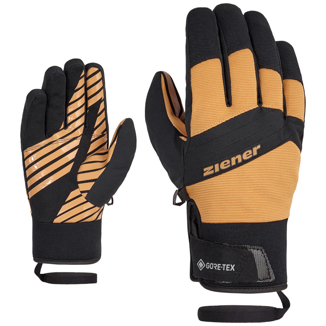 Ziener - Gants Homme Ziener Gence Gtx-marron Clair-xl - Gants - Marron - 48 Xl - Decathlon