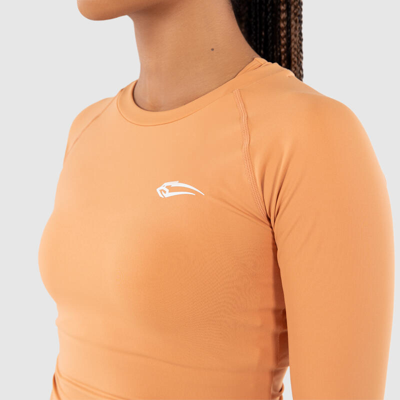 Damen Longsleeve Advanced Breath Braun für Sport & Freizeit