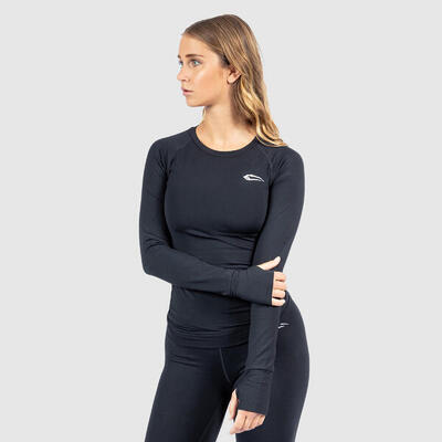 Damen Longsleeve Advanced Breath Braun
